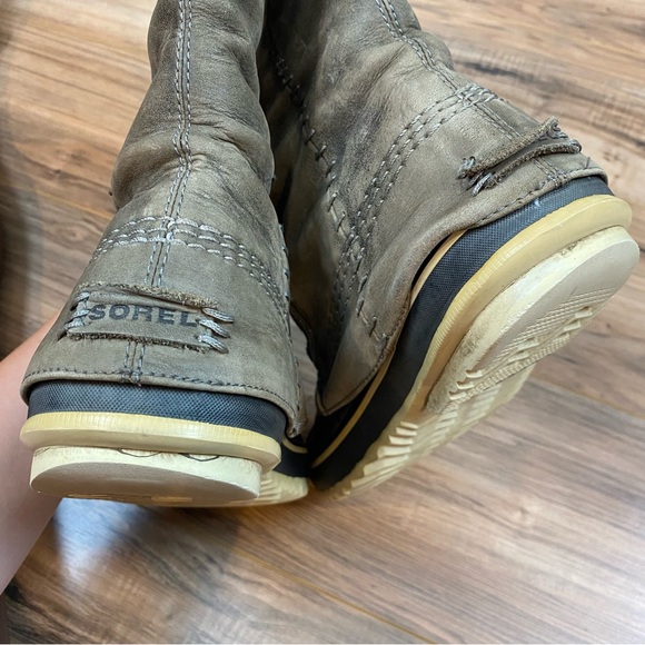 Sorel Cate the Great Waterproof Leather Boots - Picture 4 of 10